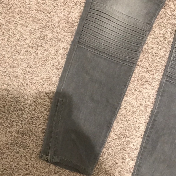 Armani exchange gray crop skinny jeans 28 - Picture 2 of 4